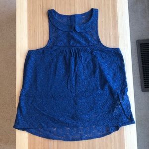 Abercrombie Kids Lace Collared Tank- Size XL